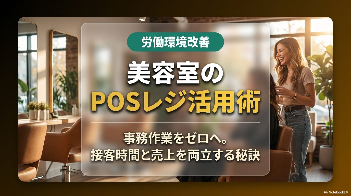 hp 美容室レジ サロンポスレジ 美容室のPOSレジ活用術！売上アップと業務効率化の秘訣 | Salon Brain